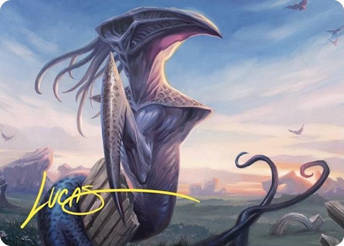 Sentinel Sliver Art Card (Gold-Stamped Signature) card image