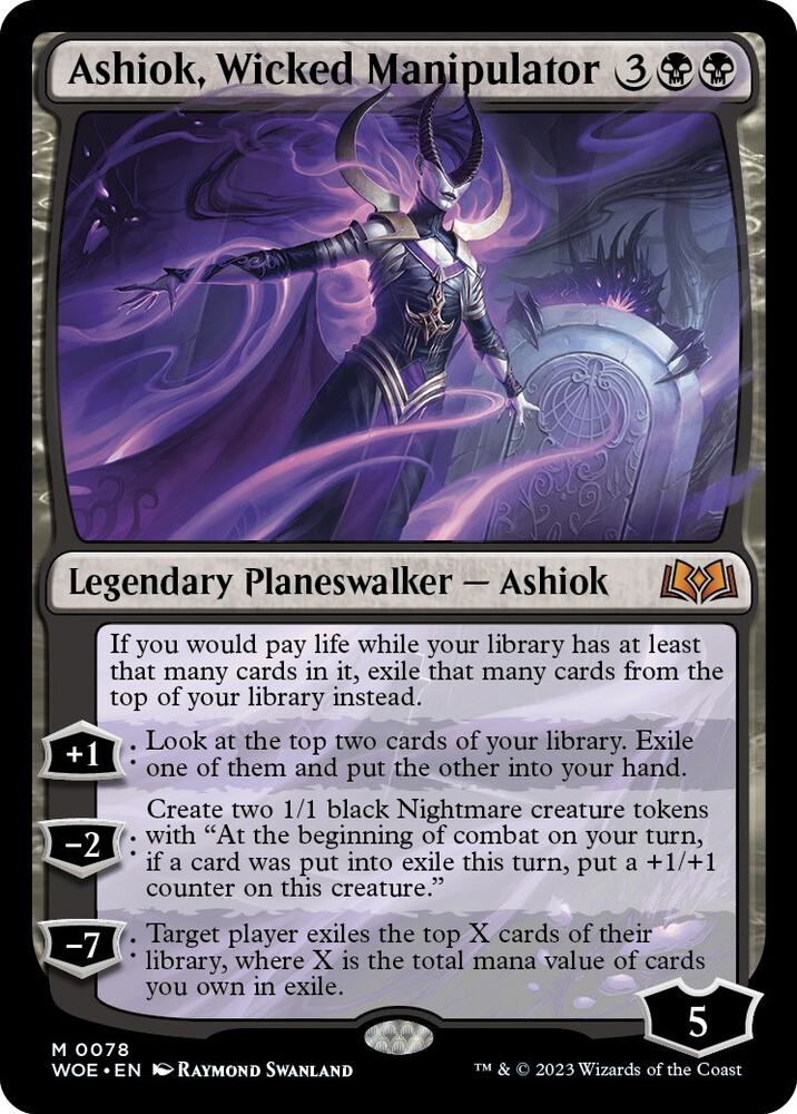Ashiok, Wicked Manipulator card image