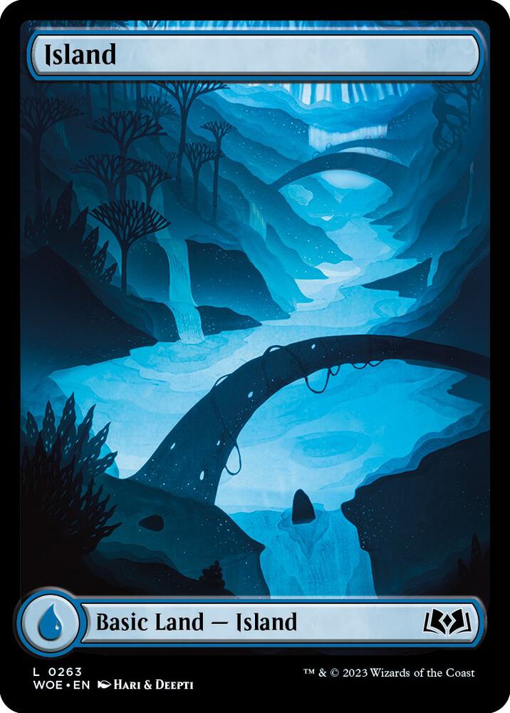 Island (0263) card image