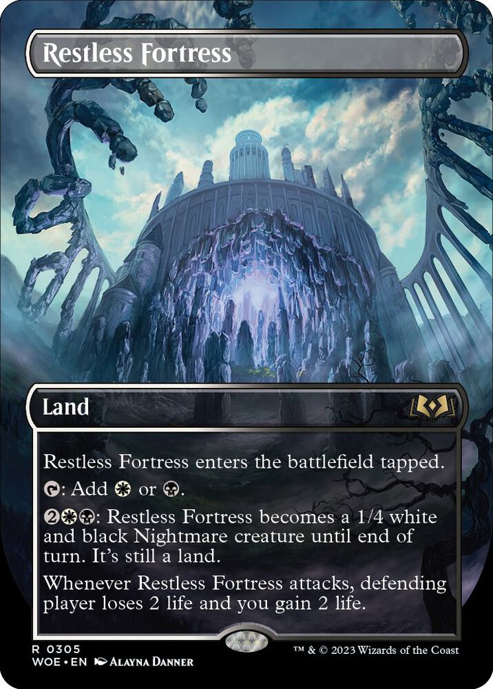 Restless Fortress (Borderless) card image