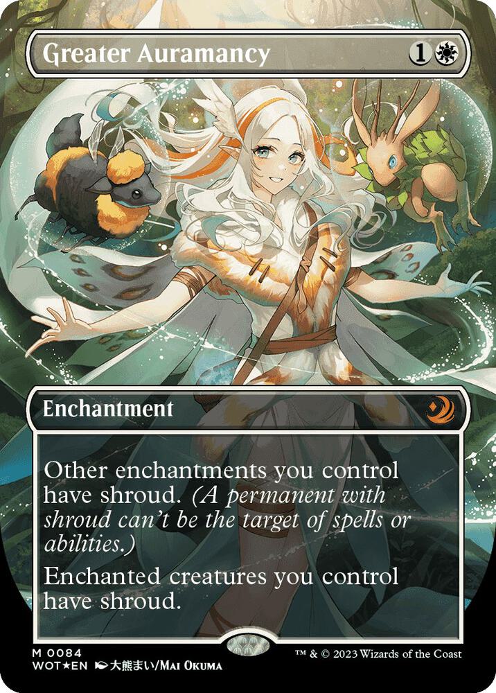 Greater Auramancy (Anime Borderless) (Confetti Foil) card image