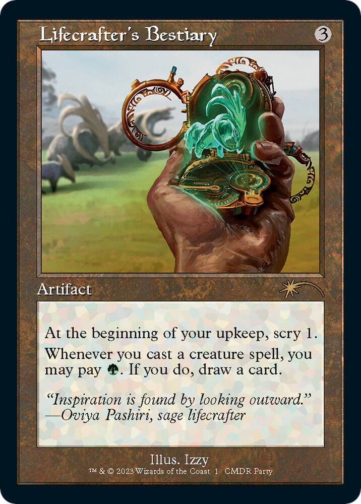 Lifecrafter's Bestiary (Retro Frame) card image