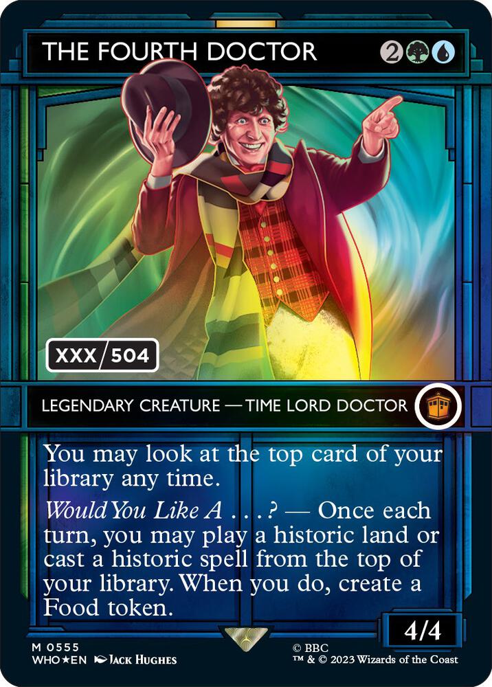 The Fourth Doctor (Serial Numbered) card image