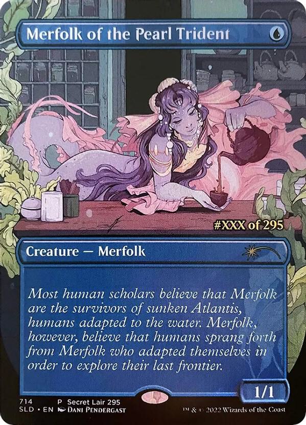 Merfolk of the Pearl Trident (Serial Numbered) card image