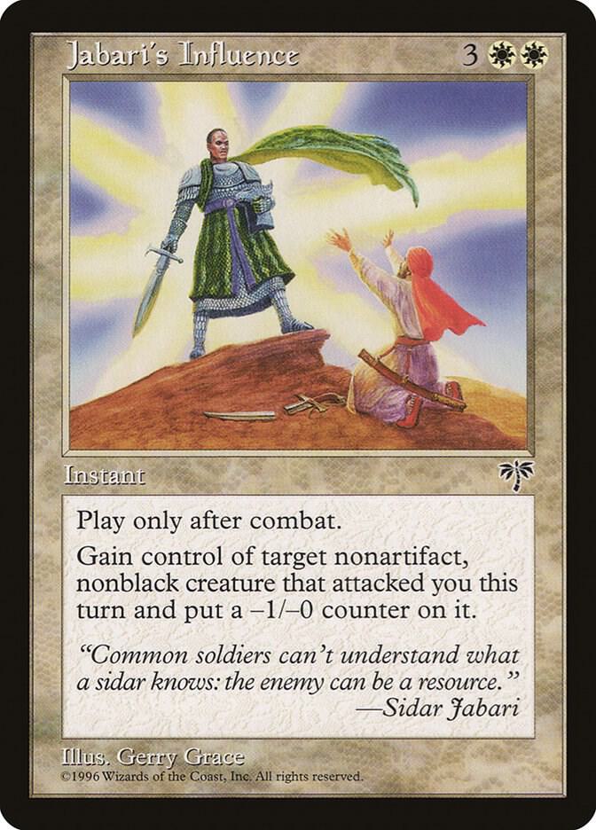 Jabari's Influence card image