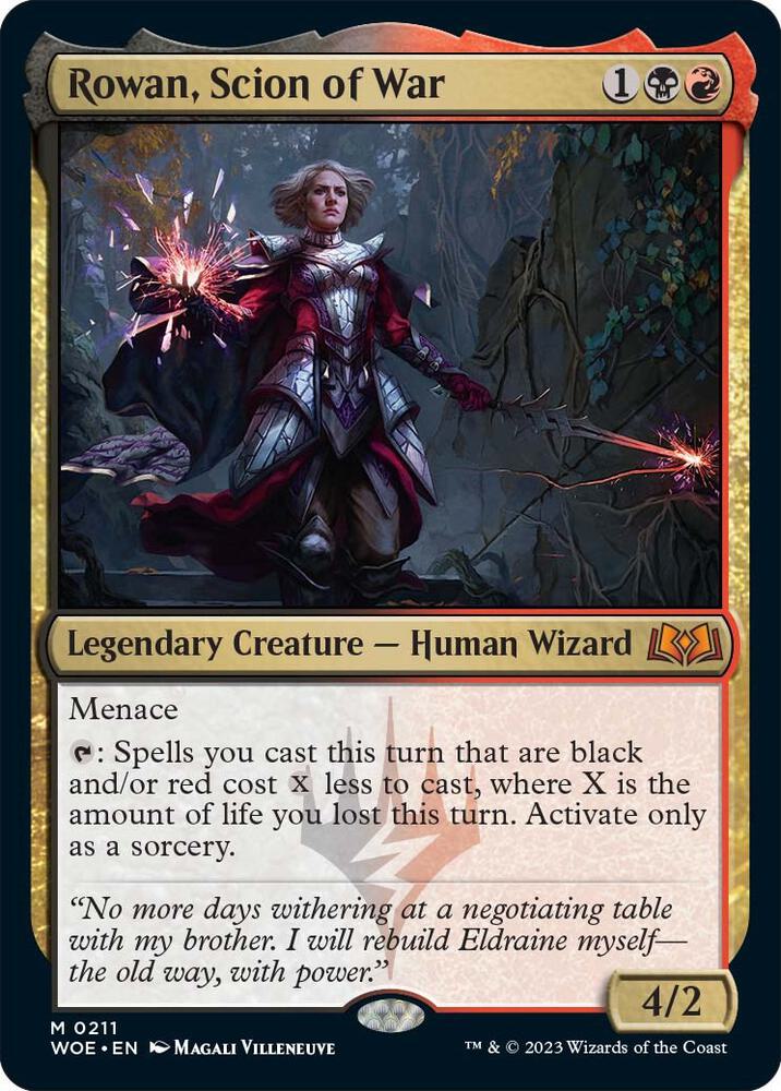 Rowan, Scion of War card image