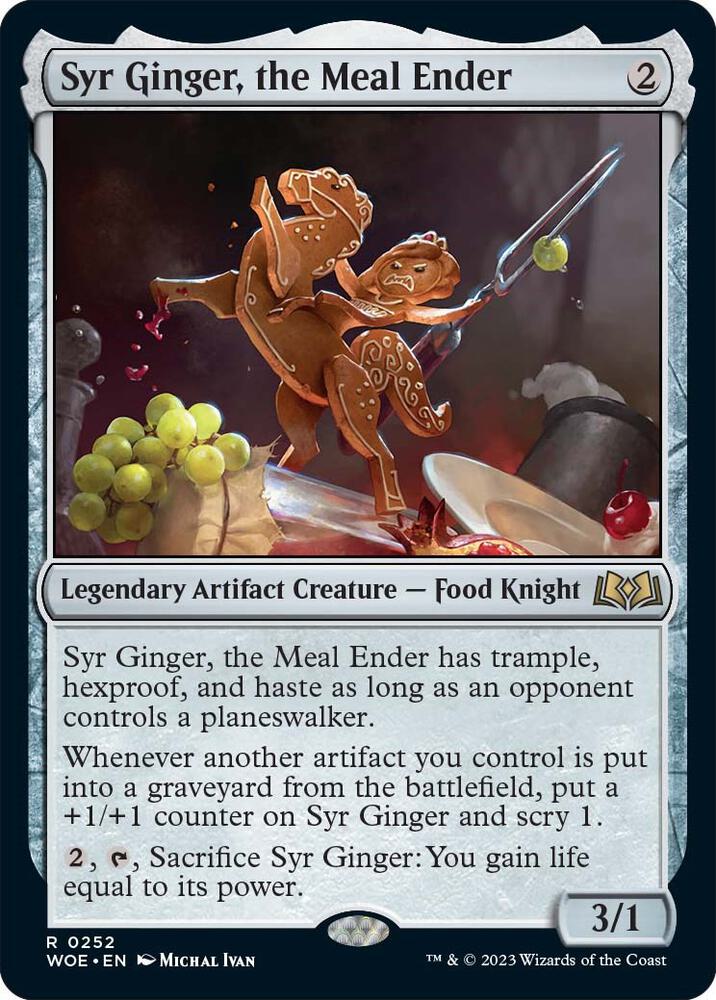 Syr Ginger, the Meal Ender card image