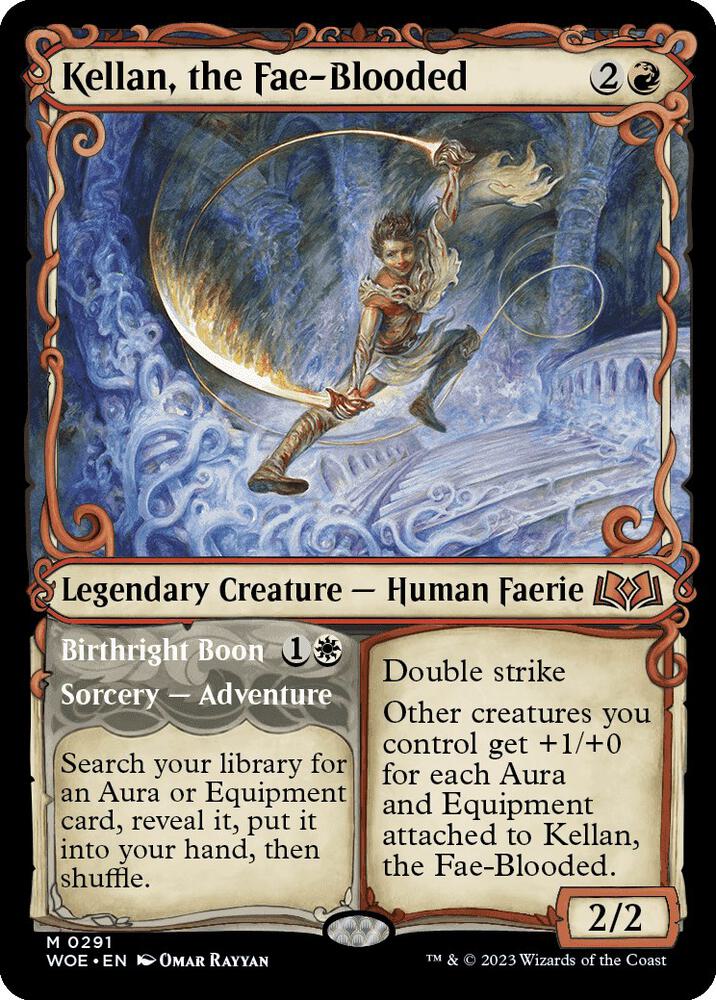 Kellan, the Fae-Blooded (Showcase) card image