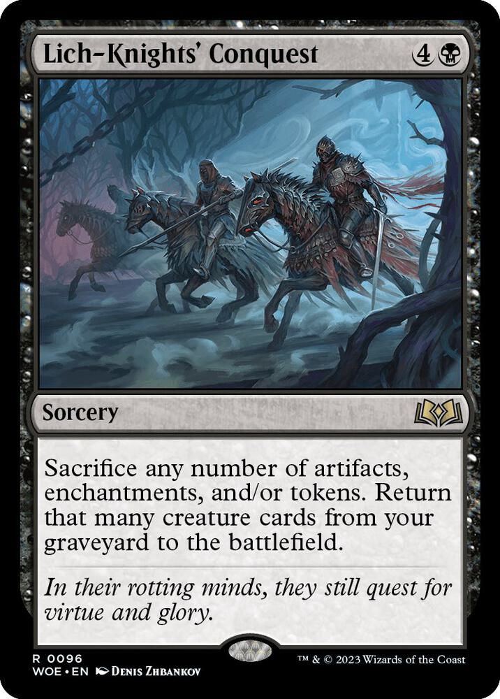 Lich-Knights' Conquest card image
