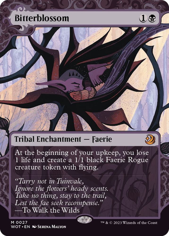 Bitterblossom card image
