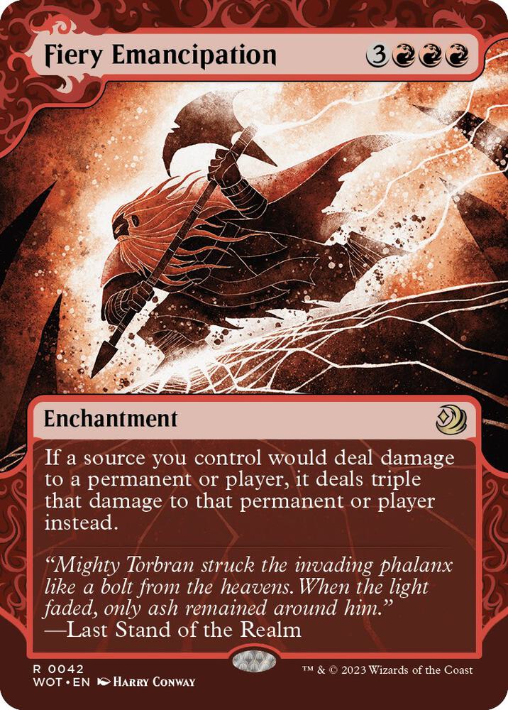 Fiery Emancipation card image