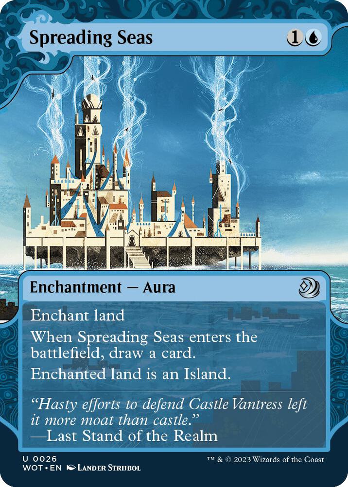 Spreading Seas card image