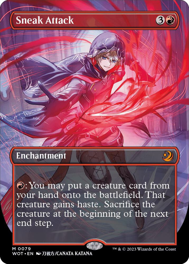 Sneak Attack (Anime Borderless) card image