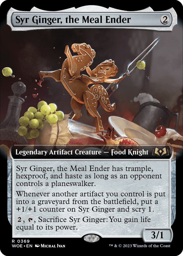 Syr Ginger, the Meal Ender (Extended Art) card image