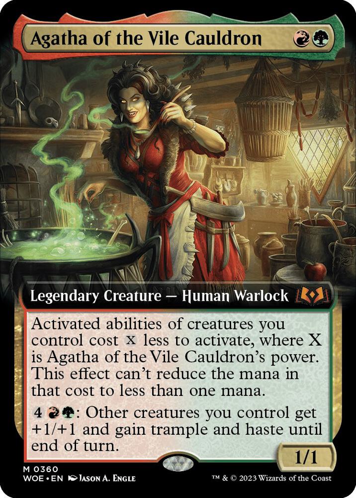 Agatha of the Vile Cauldron (Extended Art) card image