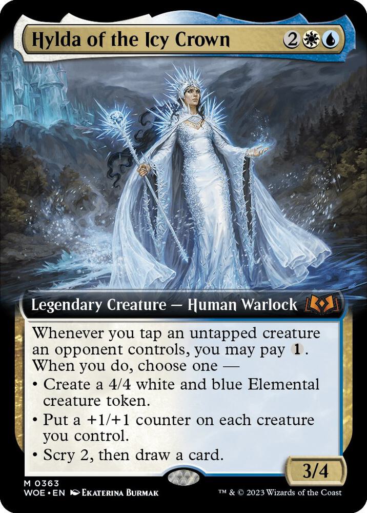 Hylda of the Icy Crown (Extended Art) card image
