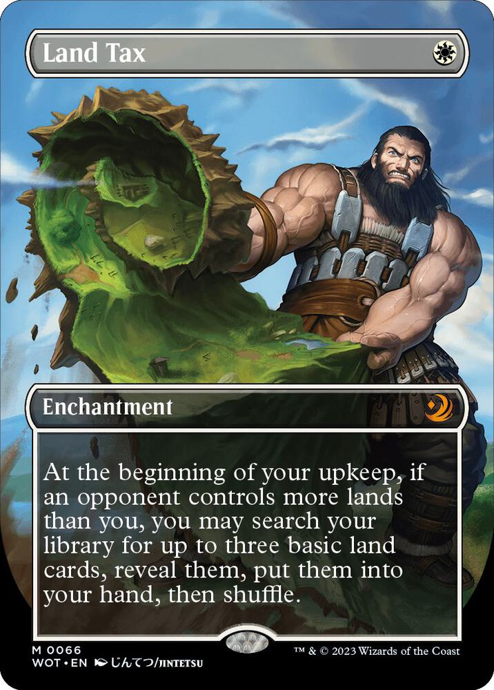 Land Tax (Anime Borderless) card image