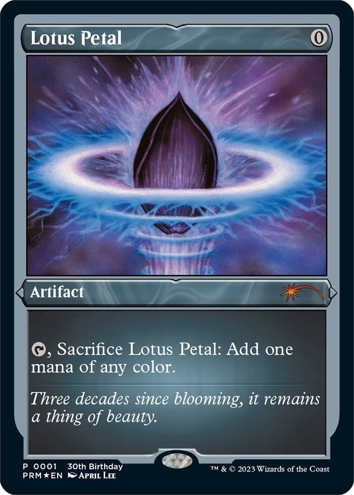 Lotus Petal (Foil Etched) card image
