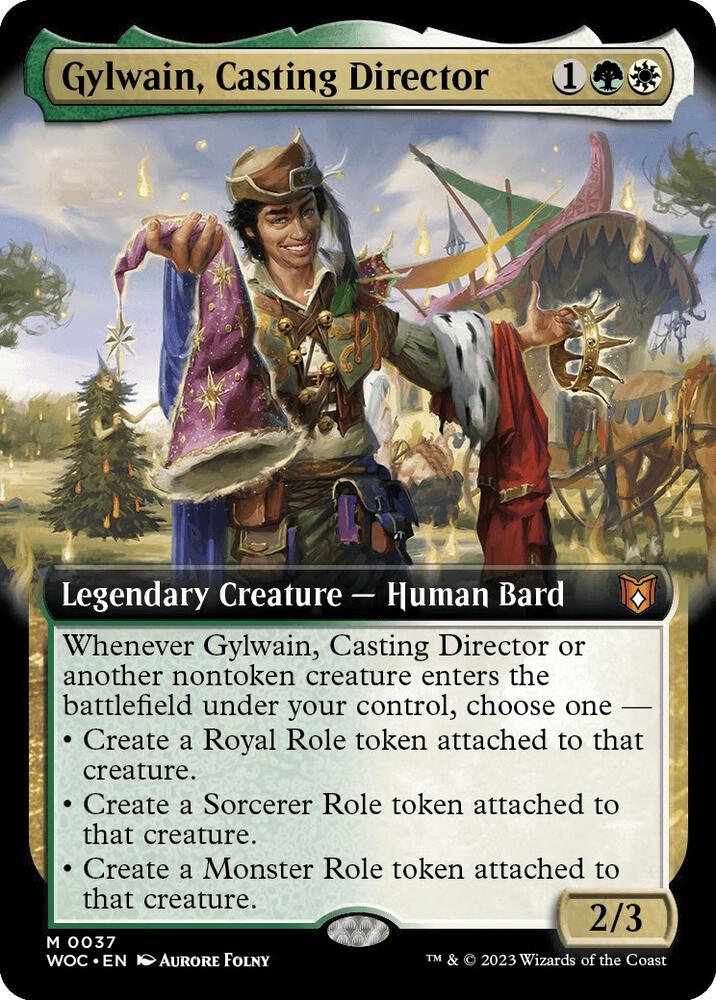 Gylwain, Casting Director (Extended Art) card image