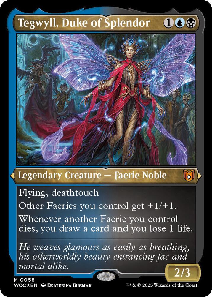 Tegwyll, Duke of Splendor (Display Commander) - Thick Stock card image