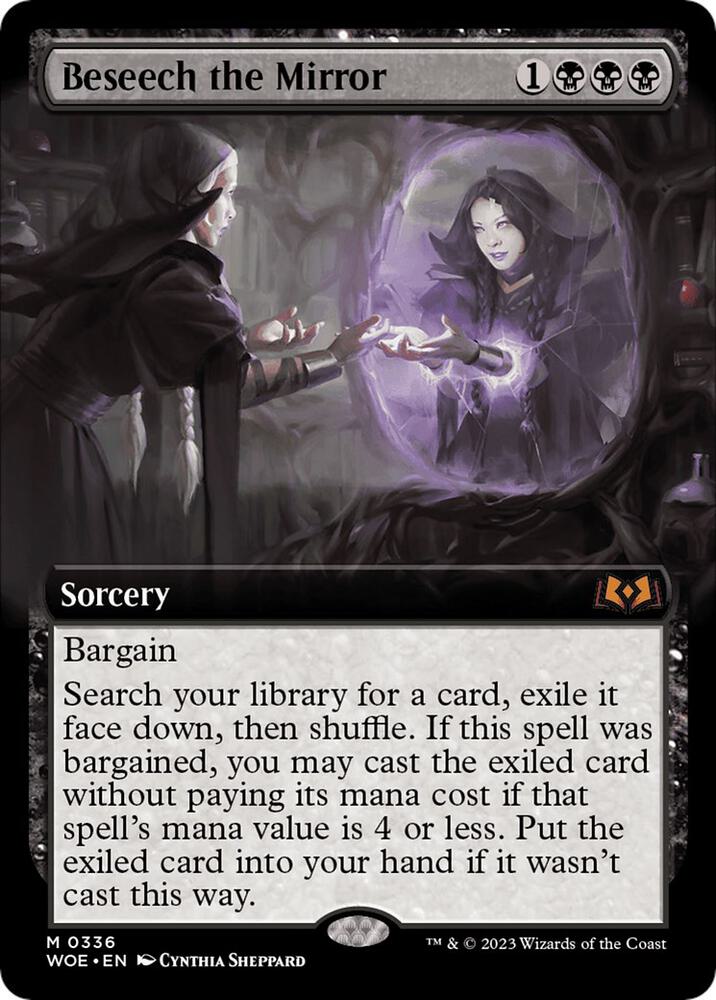 Beseech the Mirror (Extended Art) card image