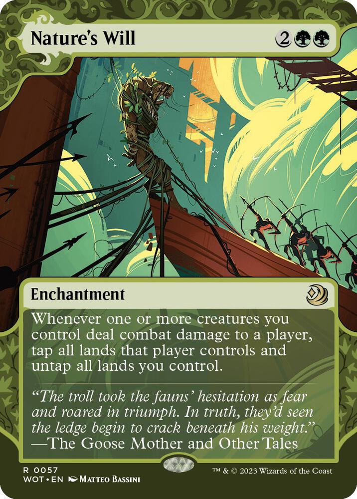 Nature's Will card image