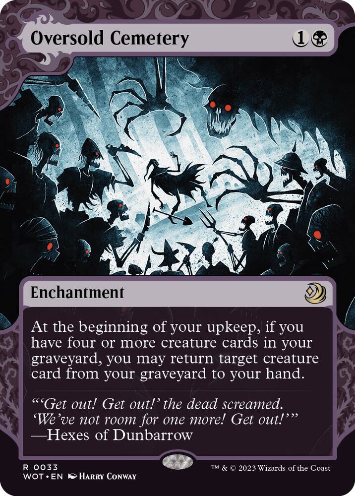 Oversold Cemetery card image