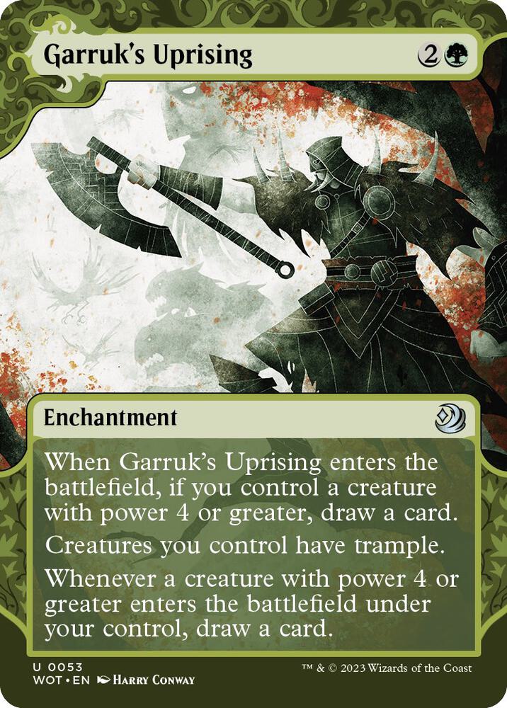 Garruk's Uprising card image