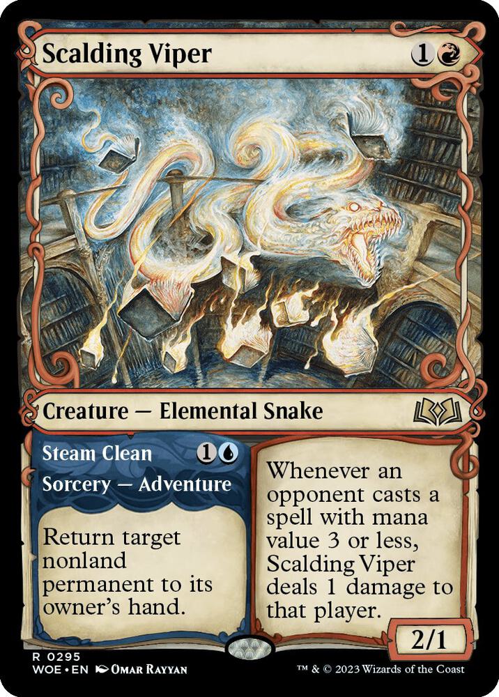 Scalding Viper (Showcase) card image