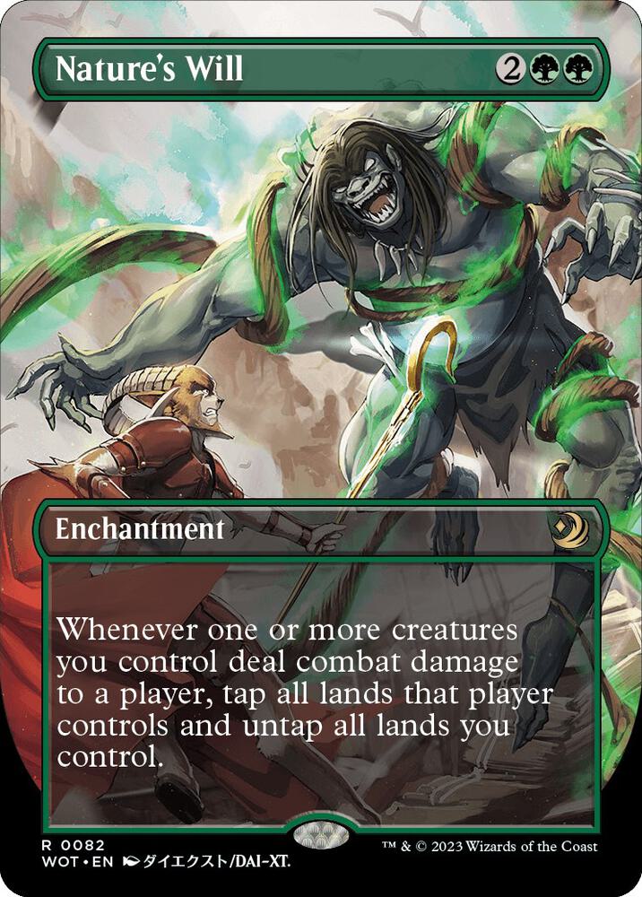 Nature's Will (Anime Borderless) card image