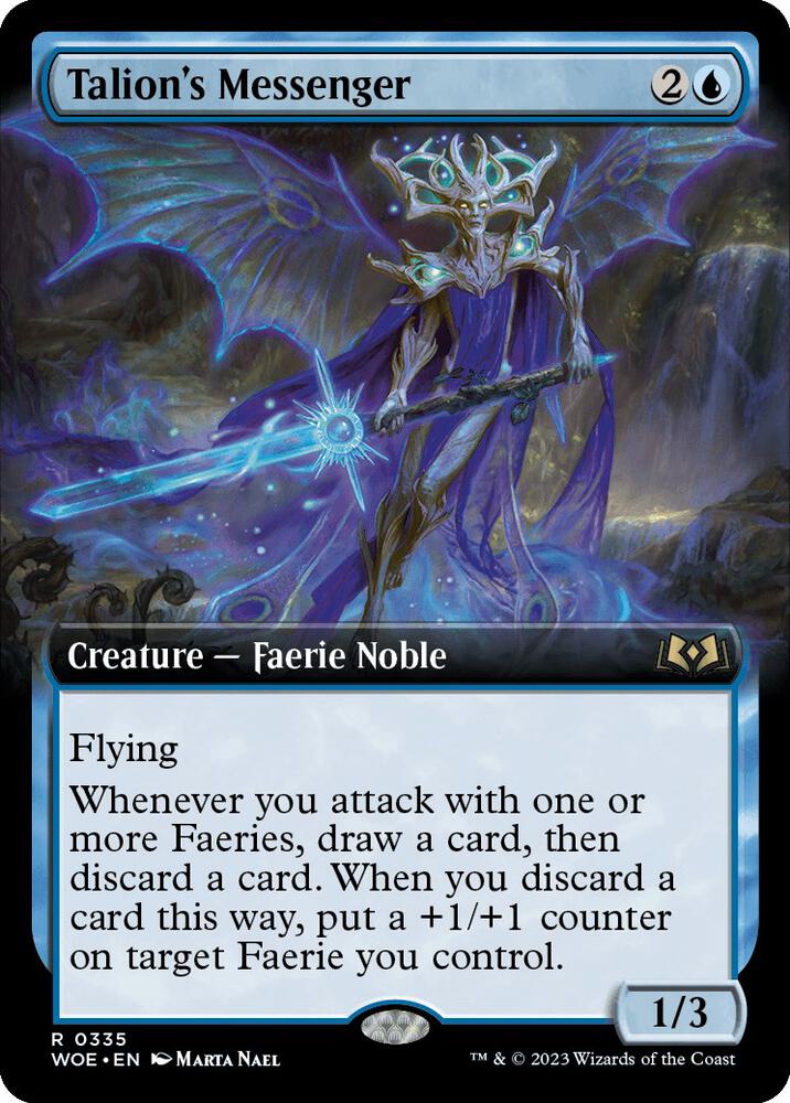 Talion's Messenger (Extended Art) card image