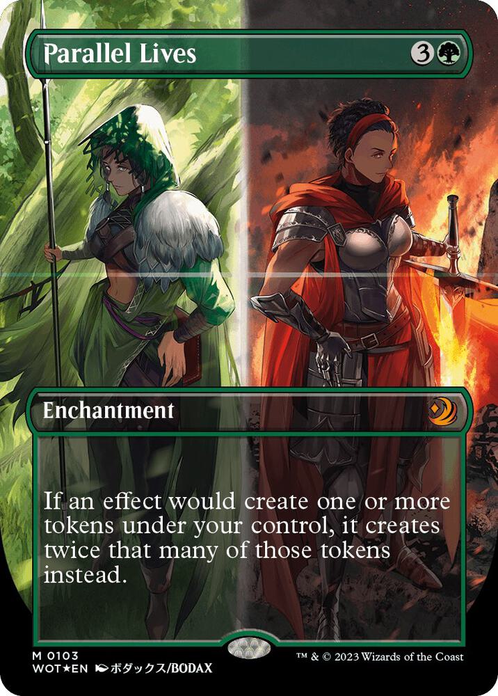 Parallel Lives (Anime Borderless) (Confetti Foil) card image
