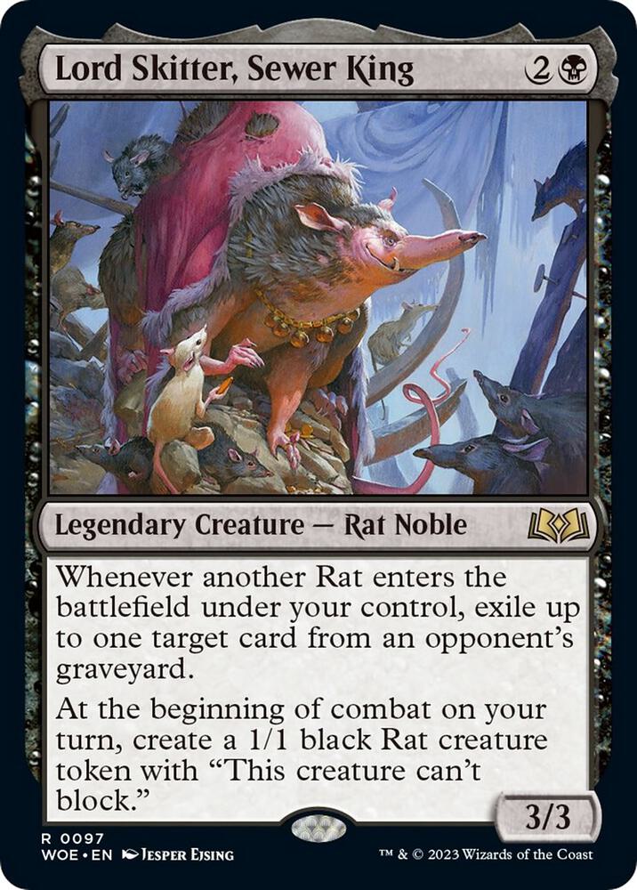 Lord Skitter, Sewer King card image