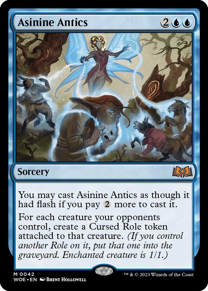 Asinine Antics card image