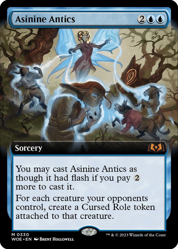 Asinine Antics (Extended Art) card image
