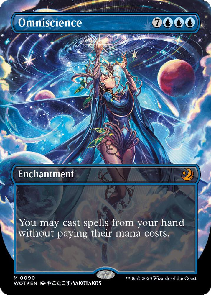 Omniscience (Anime Borderless) (Confetti Foil) card image