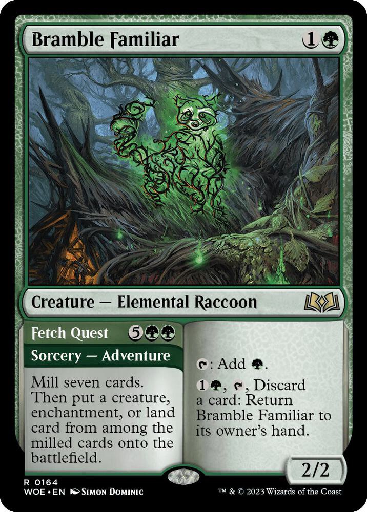 Bramble Familiar card image