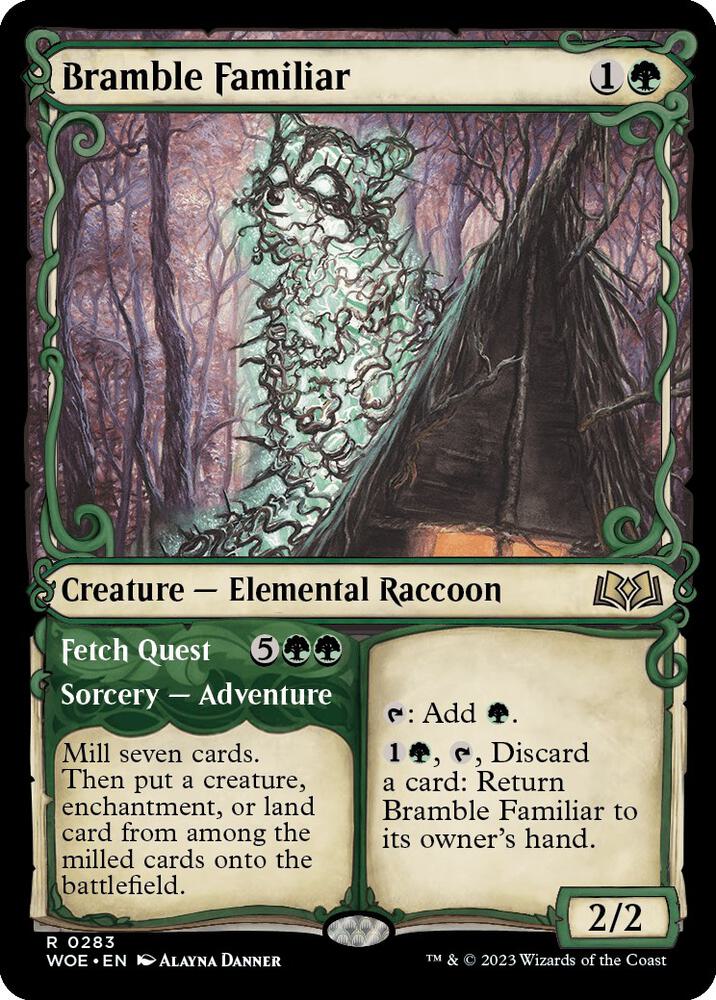 Bramble Familiar (Showcase) card image
