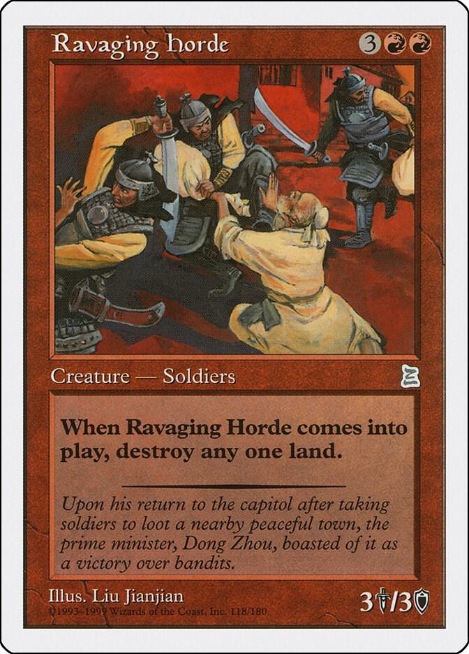 Ravaging Horde card image