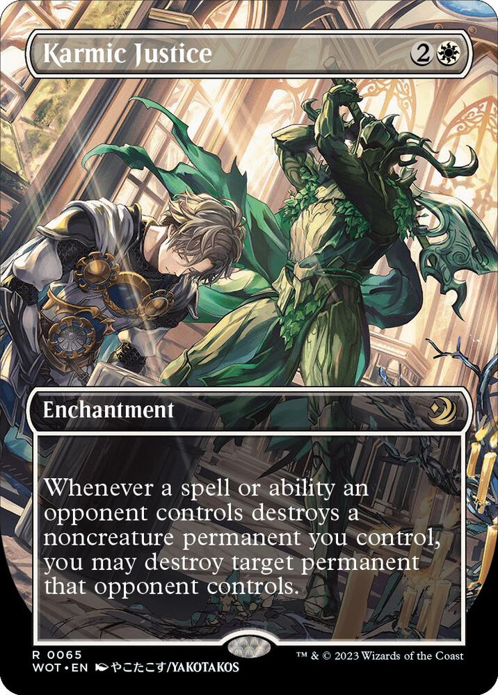 Karmic Justice (Anime Borderless) card image
