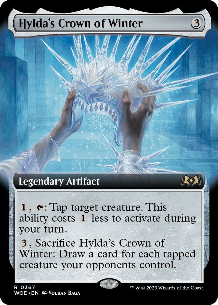 Hylda's Crown of Winter (Extended Art) card image