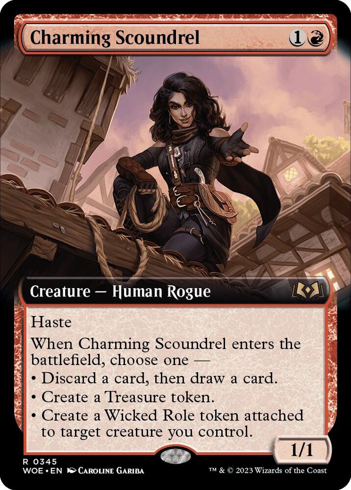 Charming Scoundrel (Extended Art) card image