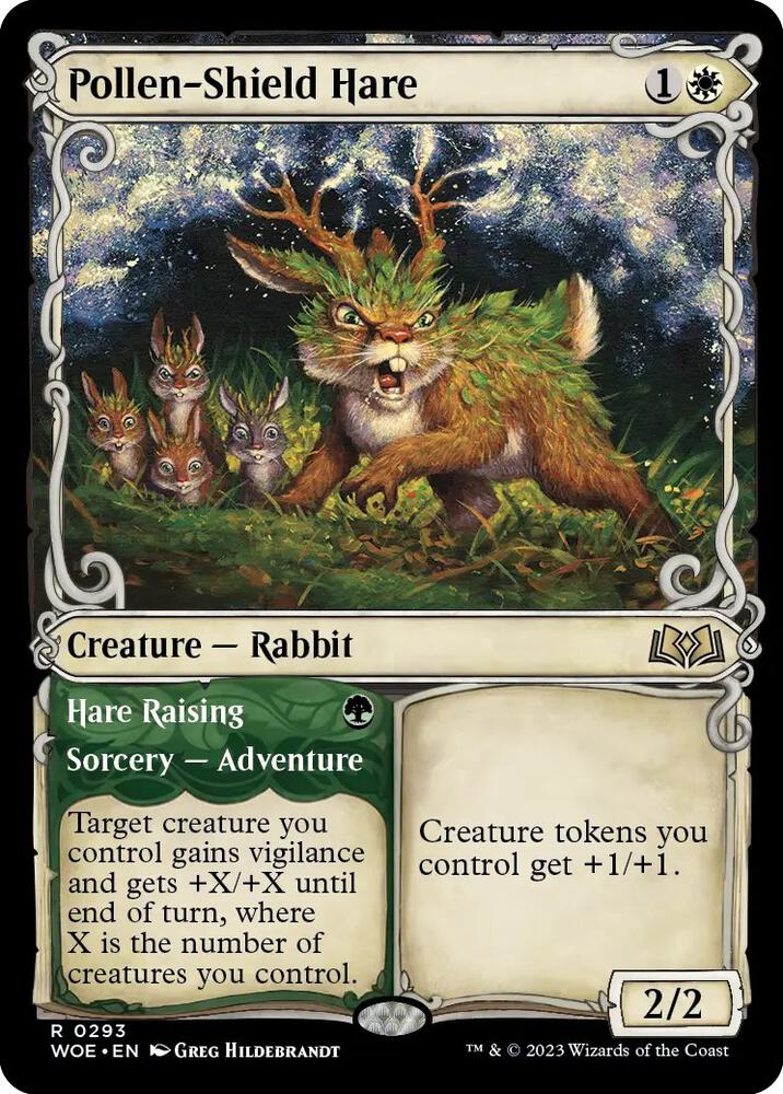 Pollen-Shield Hare (Showcase) card image