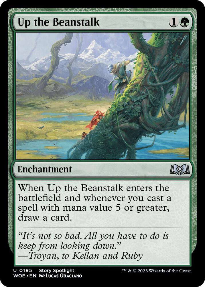 Up the Beanstalk card image