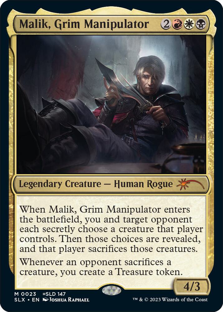 Malik, Grim Manipulator card image