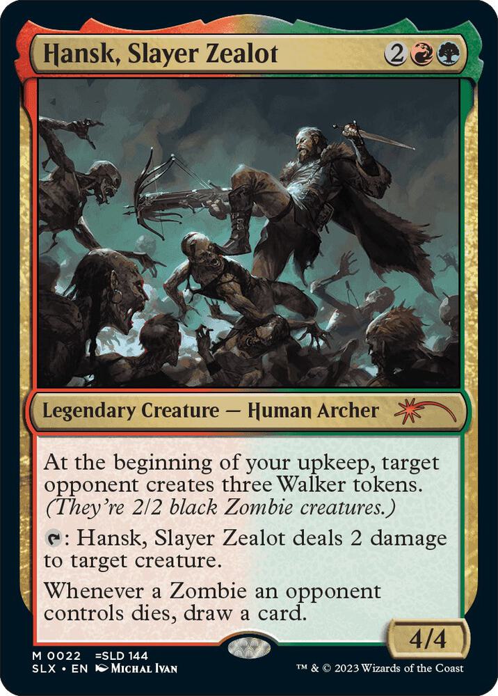 Hansk, Slayer Zealot card image