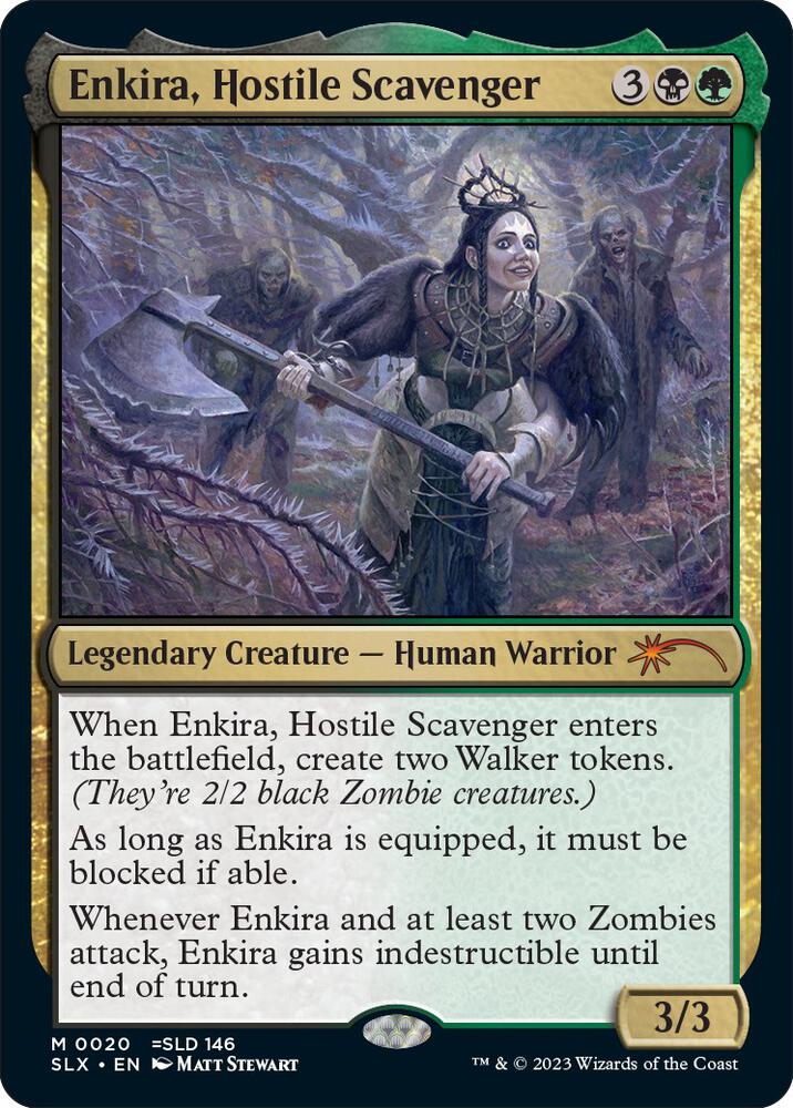Enkira, Hostile Scavenger card image