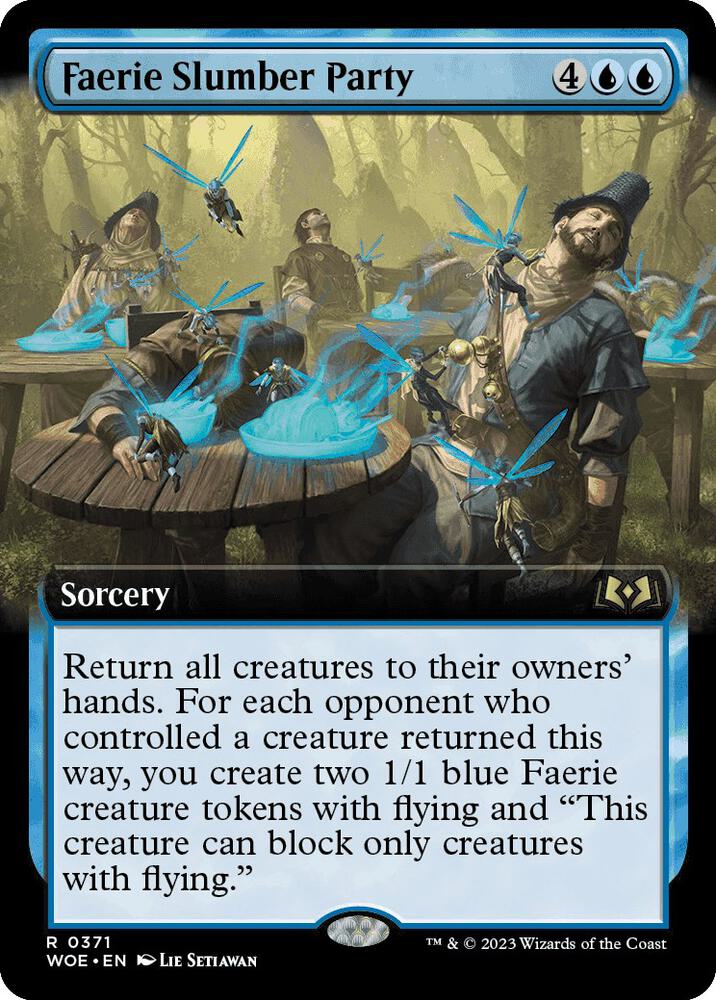 Faerie Slumber Party (Extended Art) card image