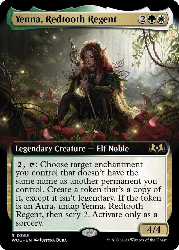 Yenna, Redtooth Regent (Extended Art) card image