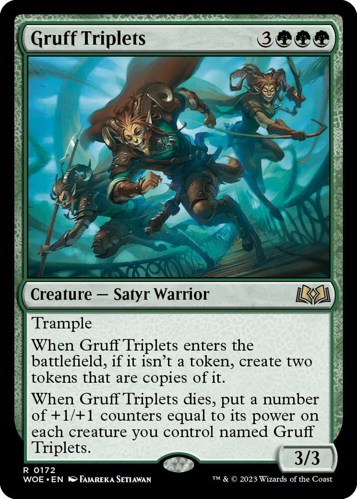 Gruff Triplets card image